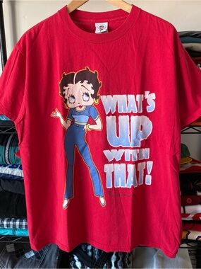 Vintage Betty Boop T-Shirt 2000 Spice Girl Cartoon Fleischer Studios